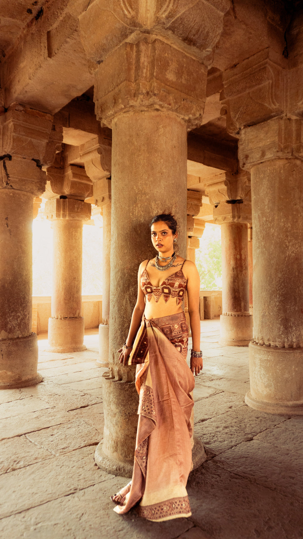 Desert Mirage Drape Saree