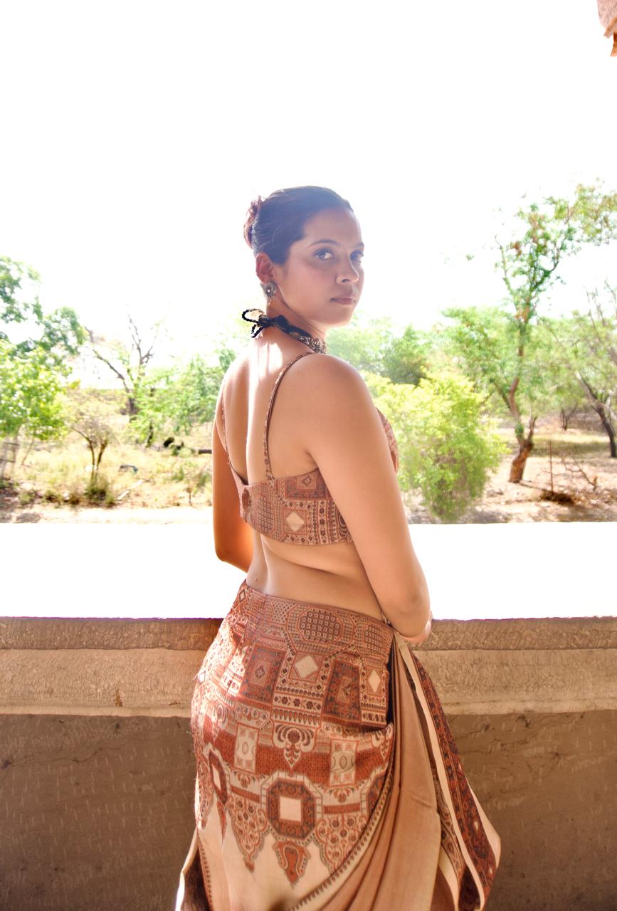 Desert Mirage Drape Saree
