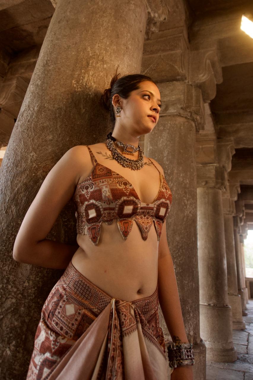 Desert Mirage Drape Saree