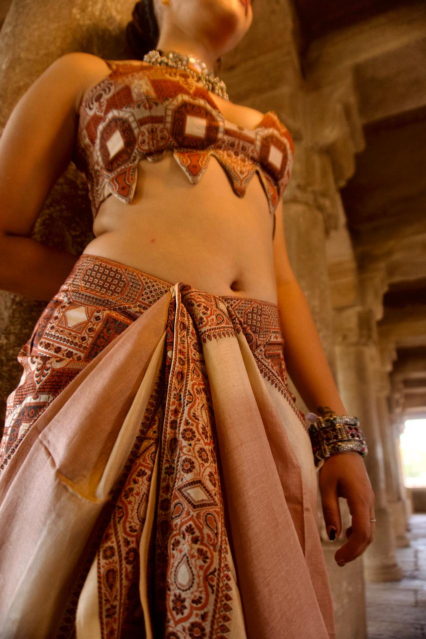 Desert Mirage Drape Saree